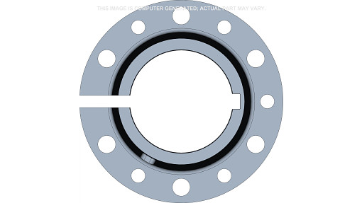 Casquilho do cubo da roda - 252 mm DE x 127 mm DI x 163 mm C