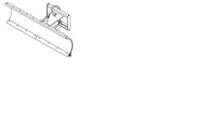 Lame à neige de 84 po - Bord en caoutchouc | FLEXICOIL | CA | EN