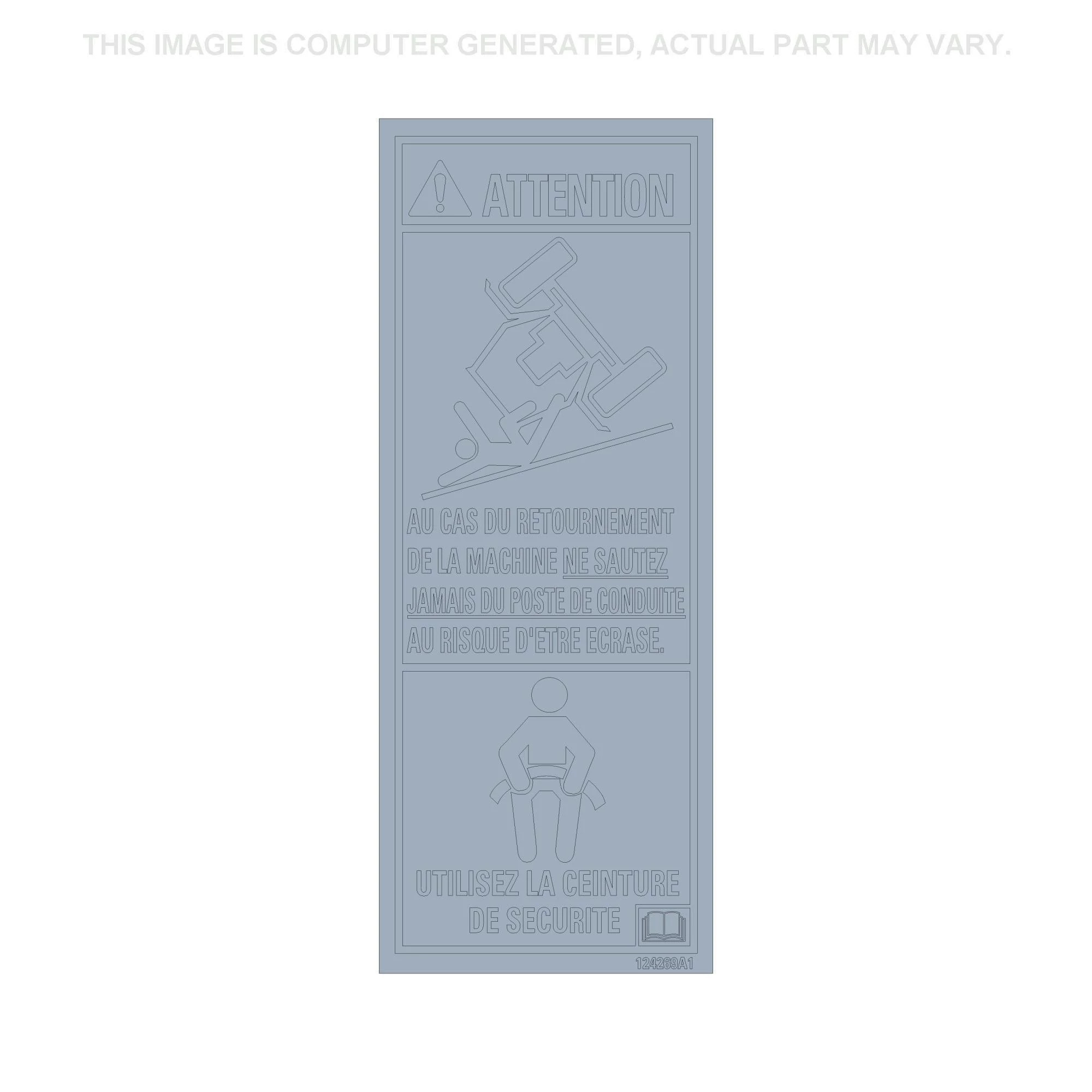 DECALCOMANIE ALARME | CASECE | CA | EN