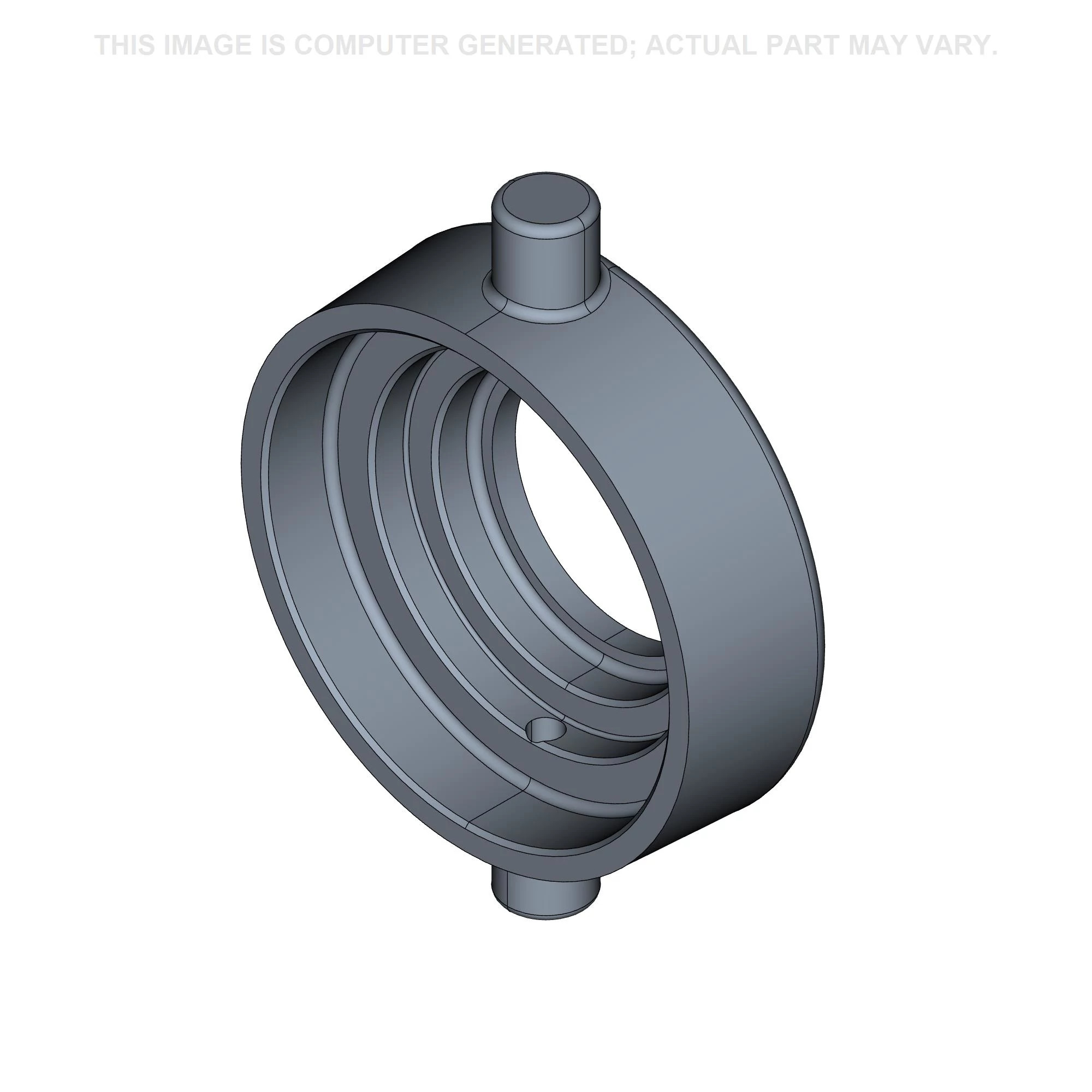 Flange para rolamento - 33 mm DI x 124 mm DE x 33 mm L | NEWHOLLANDAG | BR | PT