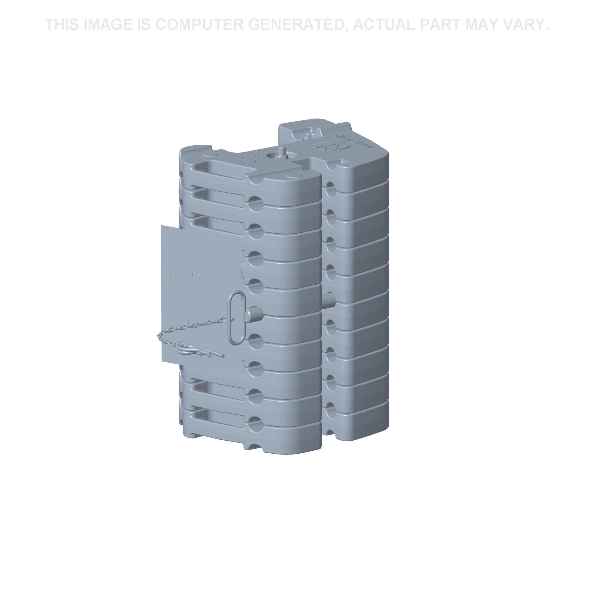 Kit de pesos dianteiros - 10 x 40 kg/88 lbs | NEWHOLLANDCE | BR | PT