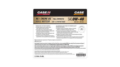 ENGINE OIL | CASEIH | CA | EN