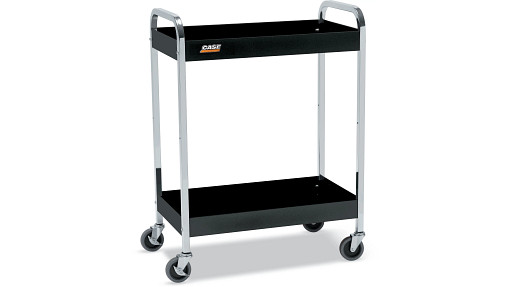 Case 2-shelf Roll Cart - Black | NEWHOLLANDCE | CA | EN