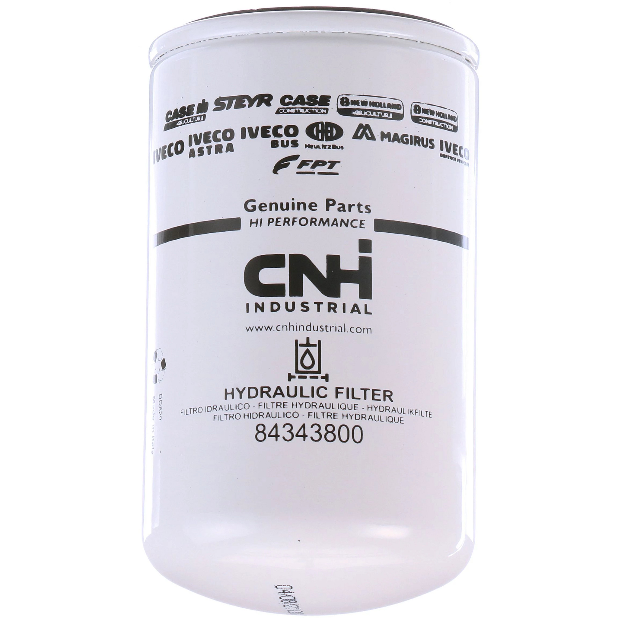 Filtro de óleo hidráulico - 80 mm DE x 138 mm C