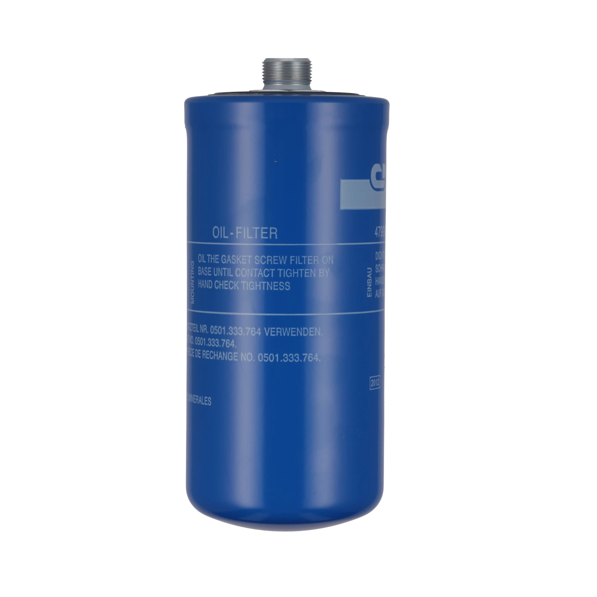 Filtro de óleo hidráulico - 98 mm DE x 208 mm C