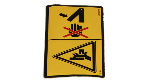 DECAL, WARNING | NEWHOLLANDAG | EU | DE