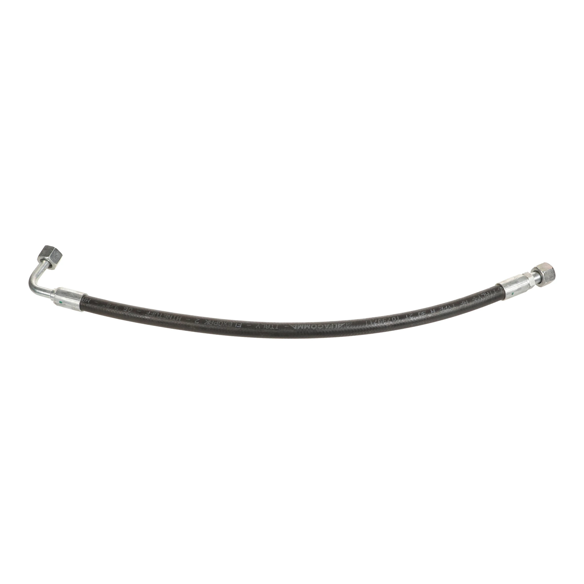 Flushing Valve Hose - SAE 100R16 - 9.53 mm ID x 581 mm L