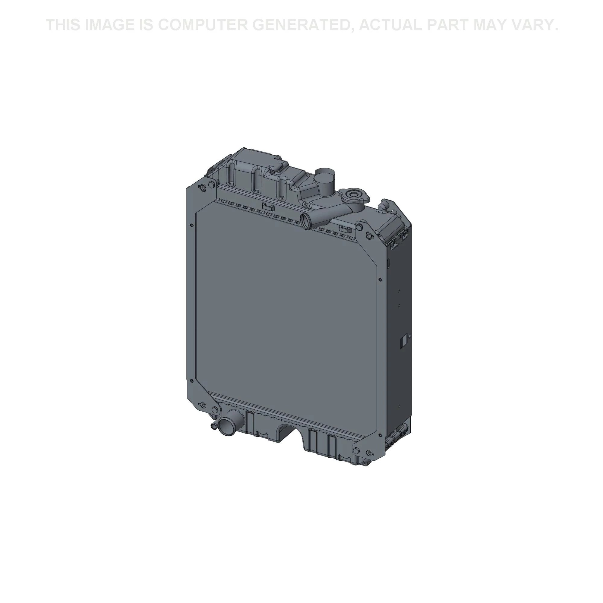 Radiador - 525 mm C x 117 mm L x 765,6 mm A | NEWHOLLANDAG | BR | PT