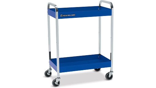 New Holland 2-shelf Roll Cart - Blue | NEWHOLLANDCE | CA | EN
