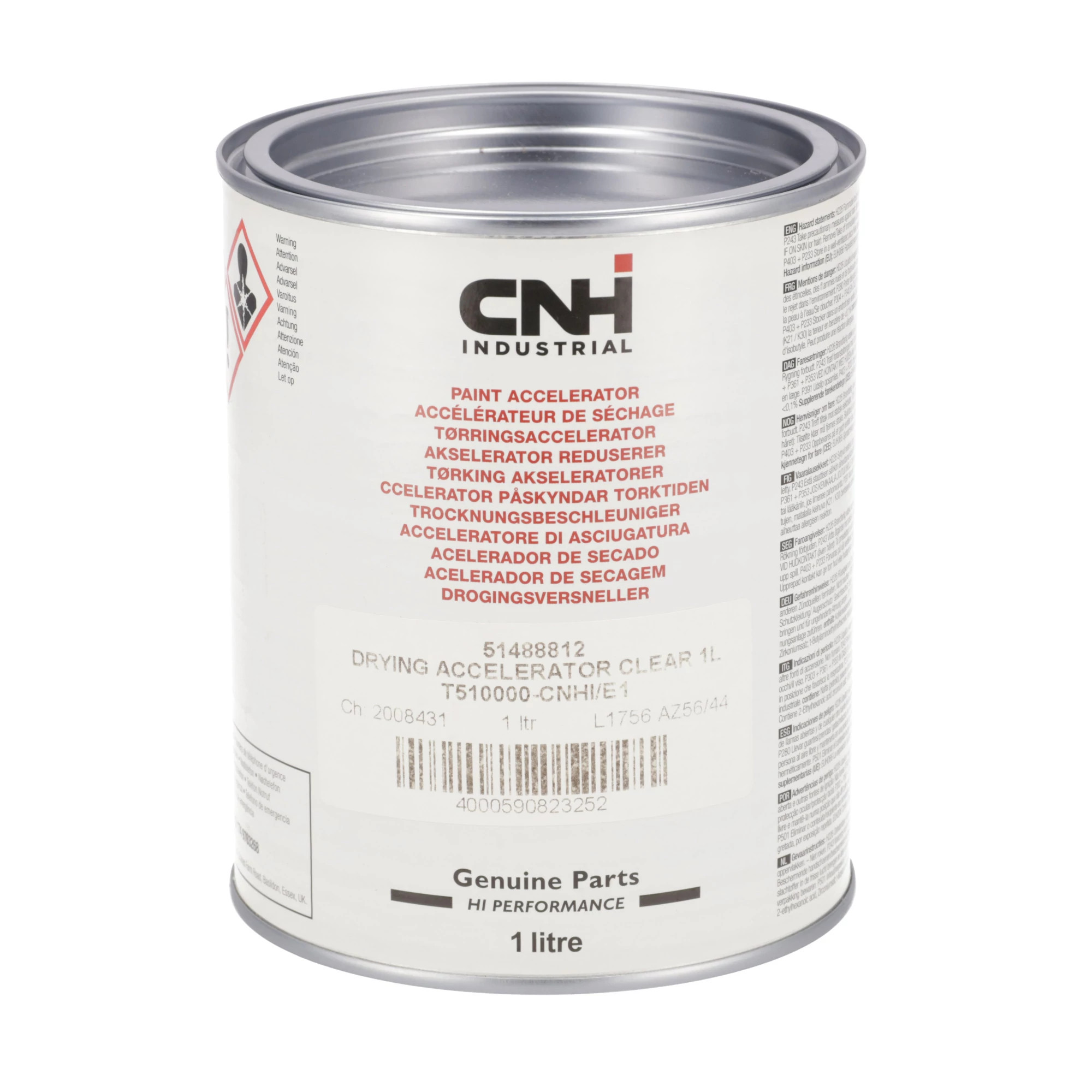 Acelerador de secado - Transparente - Bote de 1 litro | CASEIH | ES | ES