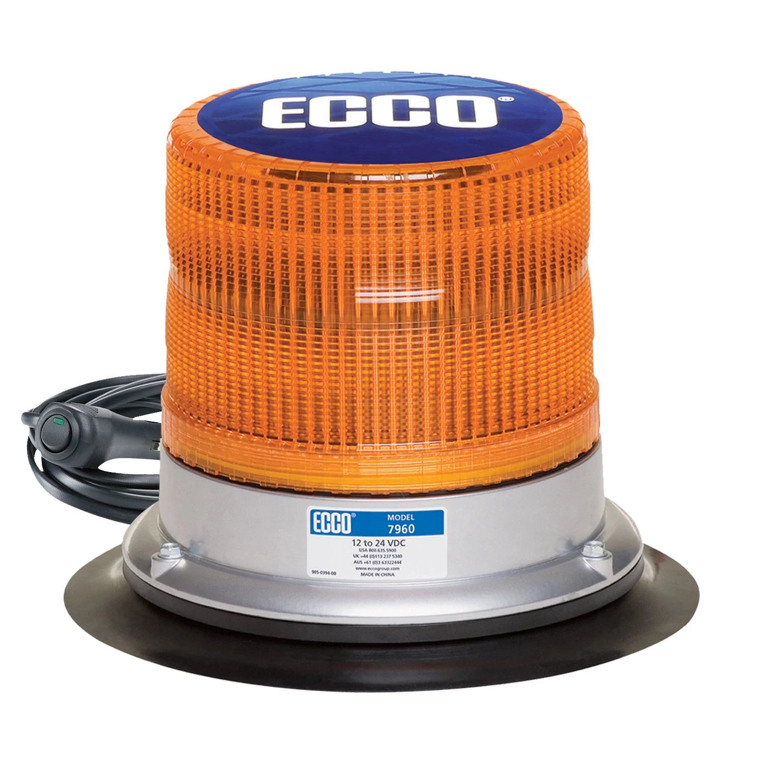 Gyrophare DEL Pulse® ECCO série 7960 - fixation sous vide | NEWHOLLANDAG | CA | FR