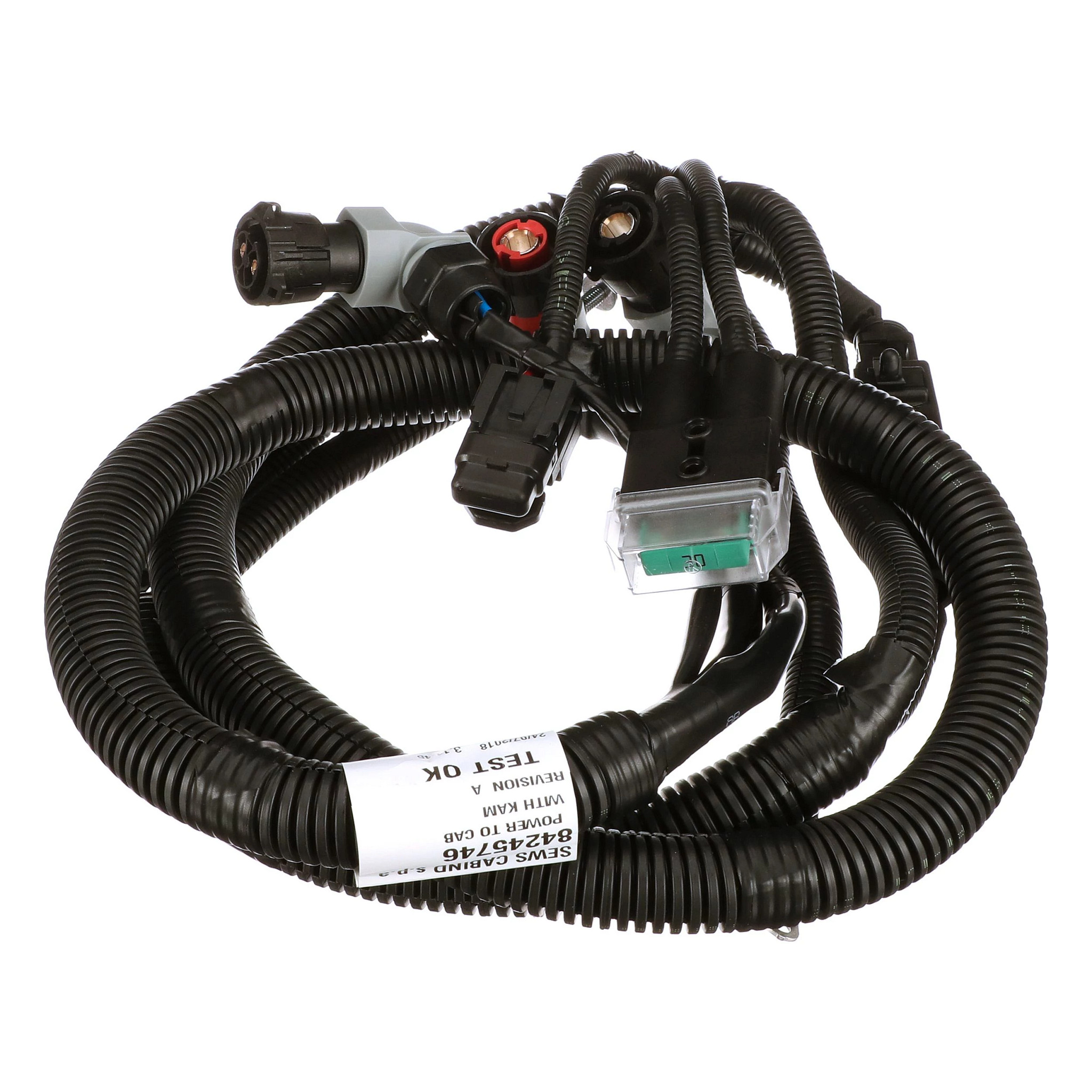 Cablagem bateria-cabina