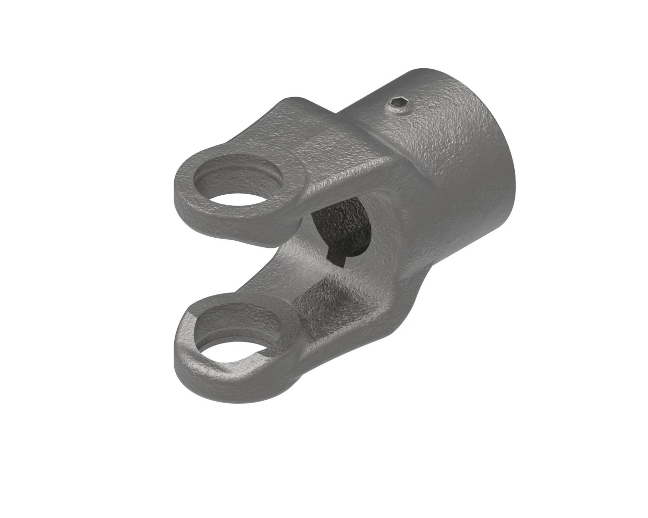 14 Series Yoke - Round with 2 Keyways Bore - Setscrew Connection | CASECE | CA | EN