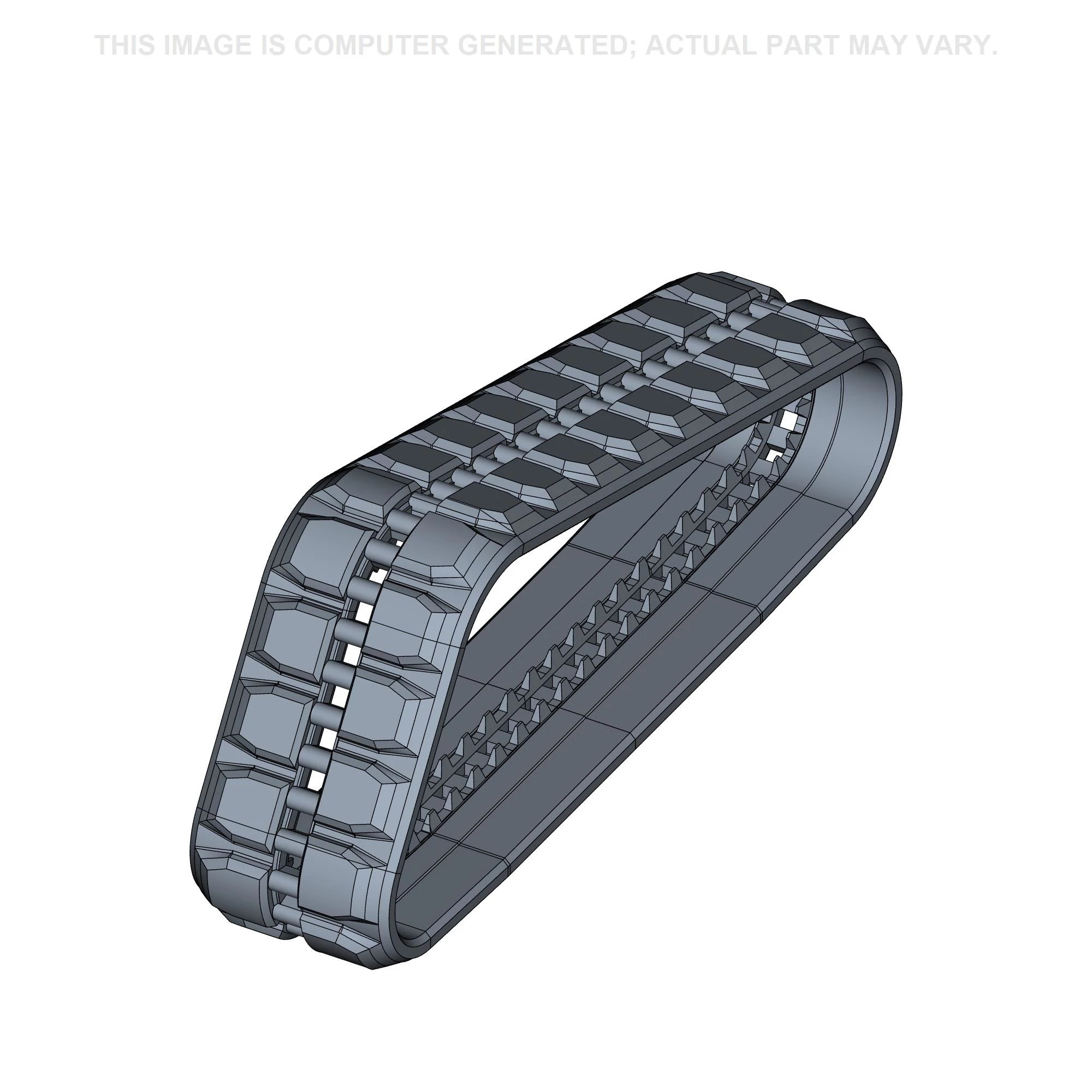 87447235 | Offset Pad Track - Rubber - 450 mm W x 55 Links x 86P