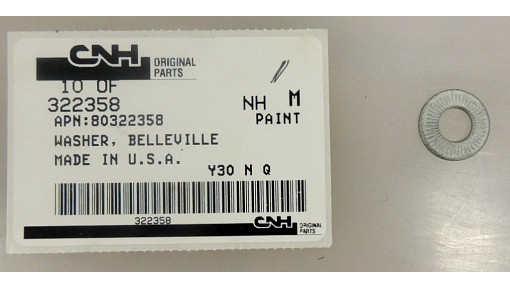 Belleville Lock Washer - M8 Bolt Size X 18mm Od X 1.4mm Thick | FLEXICOIL | US | EN