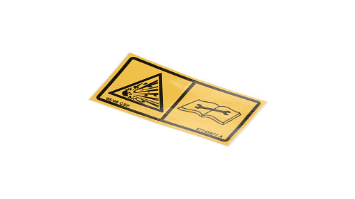 RÓTULO DE PRECAUCIÓN | NEWHOLLANDCE | EU | FR
