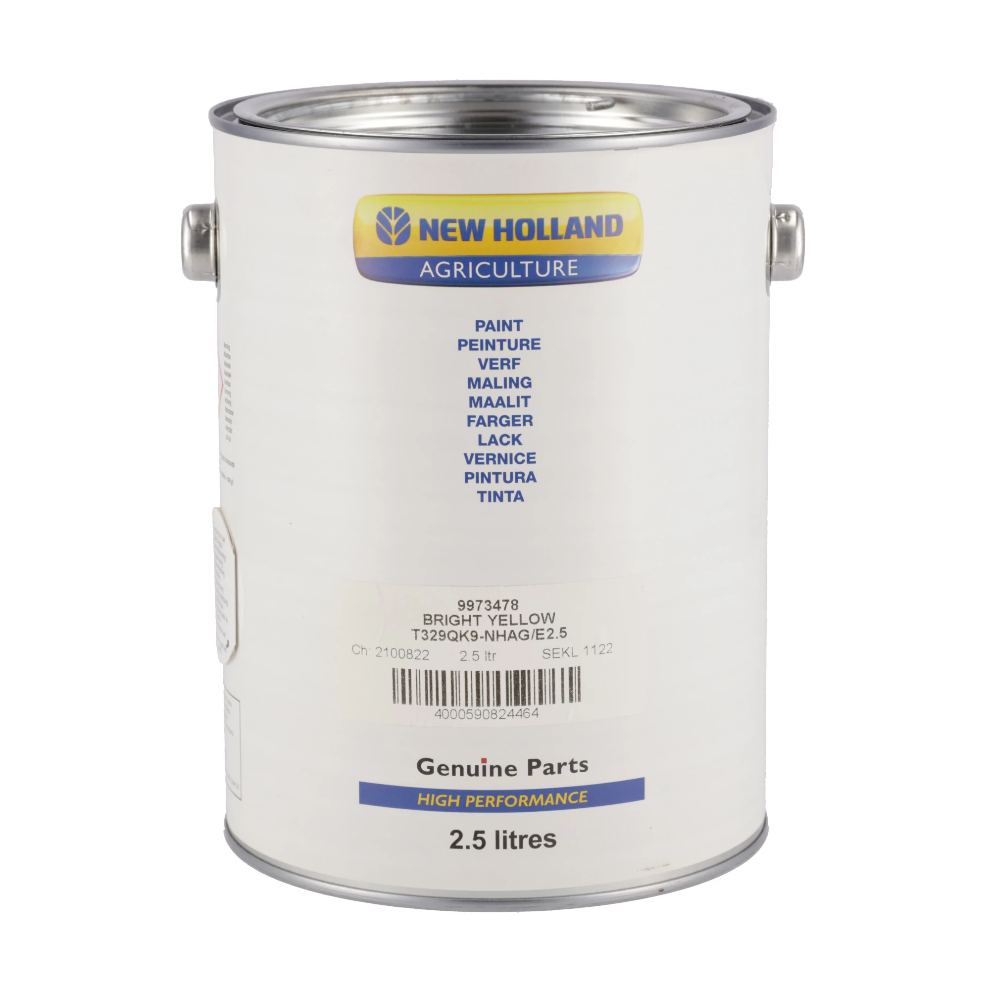 Tinta laranja - Lata de 2,5 L