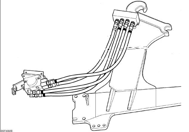 Kit de suporte de carregador frontal