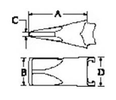 Super V® Standard Bucket Tooth - 254093A1FP