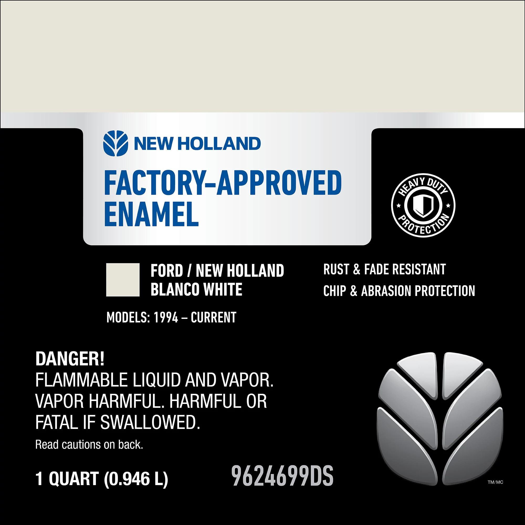 Blanco White Enamel Paint - 1 qt/946 ml Can | CASEIH | US | EN