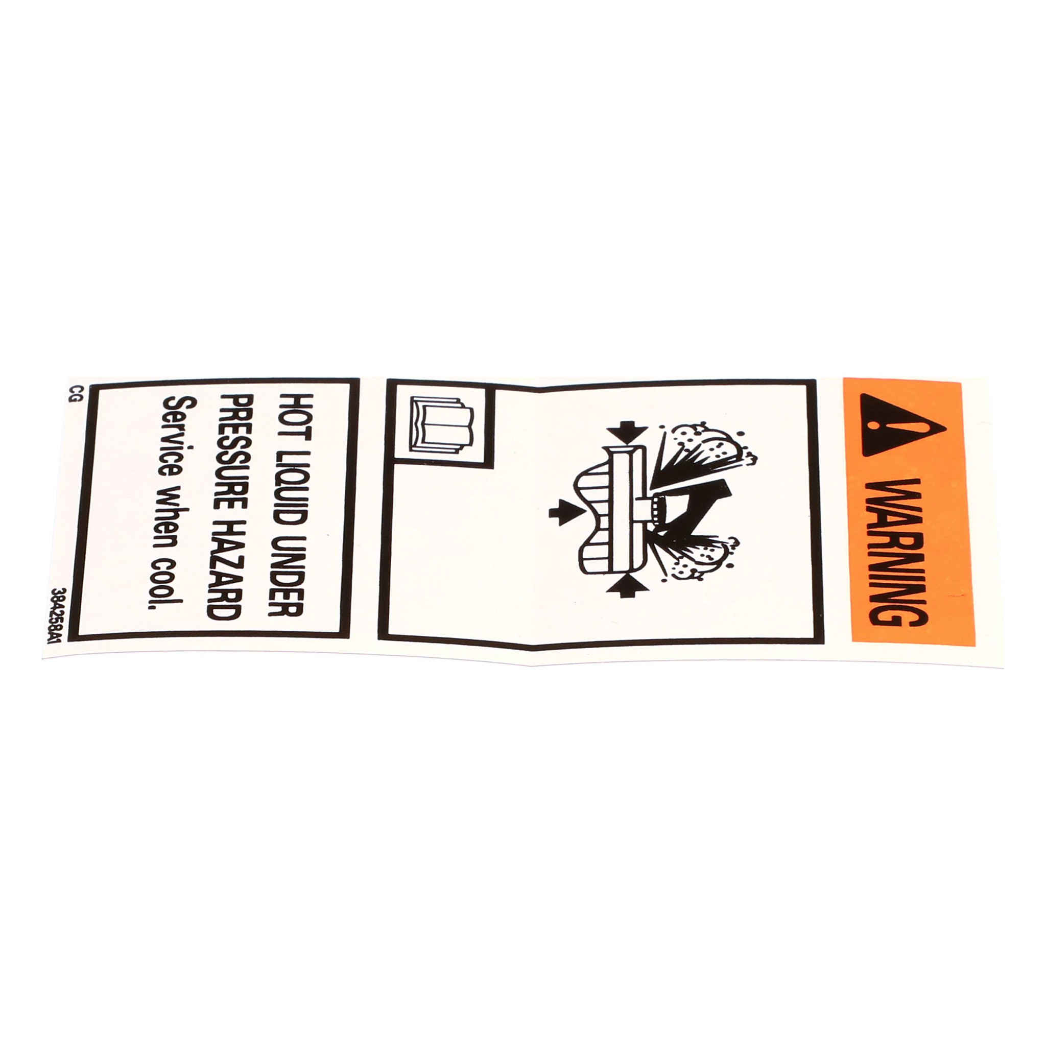 WARNING DECAL | NEWHOLLANDCE | CA | EN