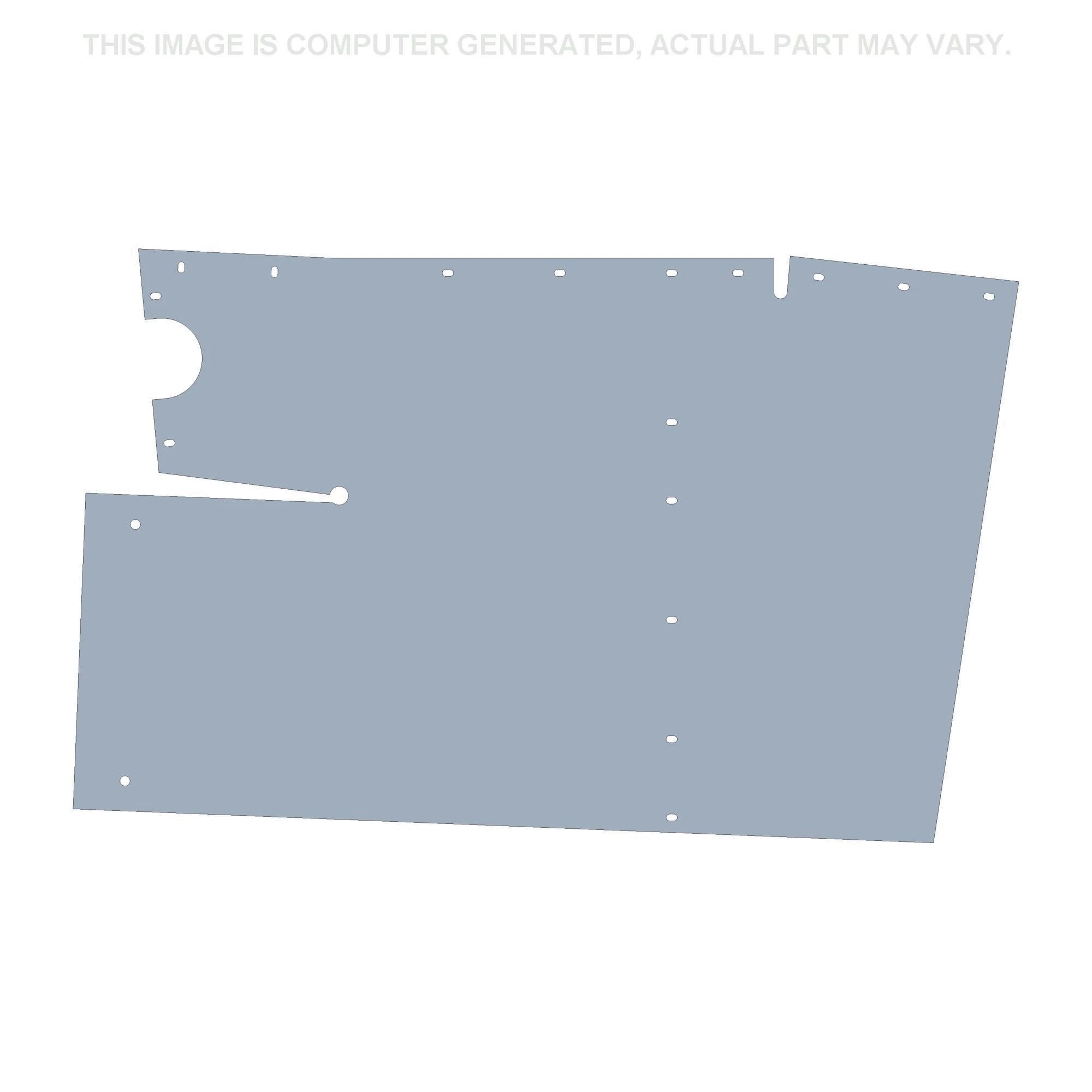 Vedante - 1251 mm C x 796,5 mm L x 6,35 mm Esp