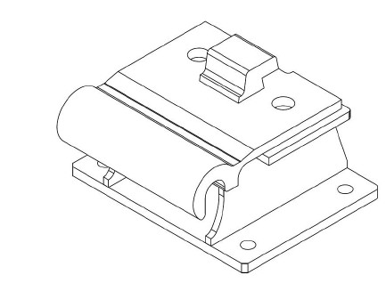 Placa adaptadora para acoplador KLAC modelo C