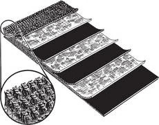 Courroie à surface rugueuse à 3 plis pour presse à balles rondes avec crochets Clipper - Poids standard 0,200 - 9 po x 512 po | CASEIH | CA | FR