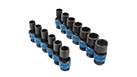 13-Piece New Holland 1/2" Drive 6-Point Impact Swivel Socket Set - Metric - SN36501