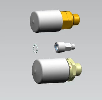 Kit do acoplador de face lisa para suplementação de potência - Fêmea | NEWHOLLANDCE | EU | ES
