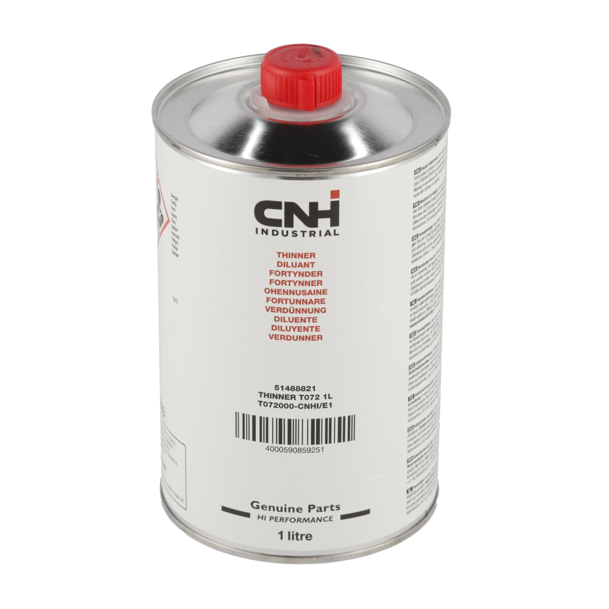 Diluyente de pintura T072 - Bote de 1 litro | CASEIH | ES | ES