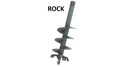 Rock Auger Bit S4 For Atc150-250-350 - 1200 Mm L | CASECE | CA | EN