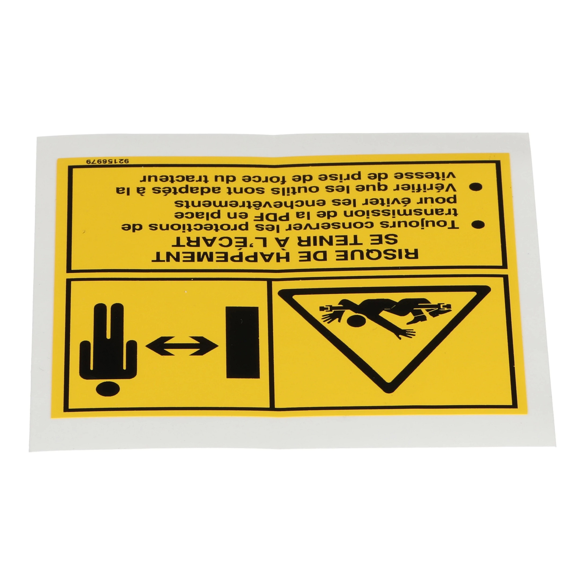 DECALQUE ATTENTION | NEWHOLLANDCE | AMEA | FR