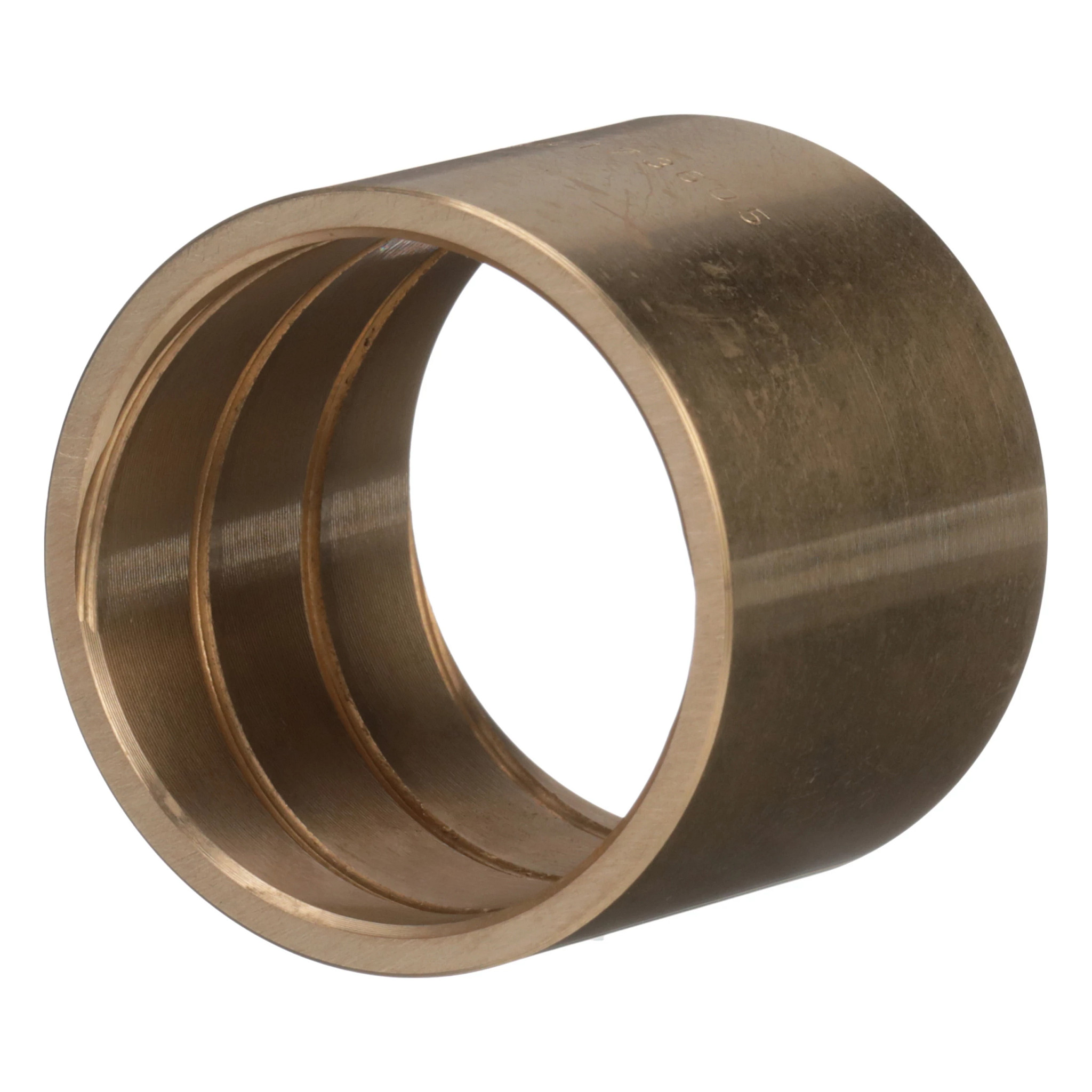 Casquilho de bronze com ranhura para óleo - 46 mm DE x 39 mm DI x 38 mm C