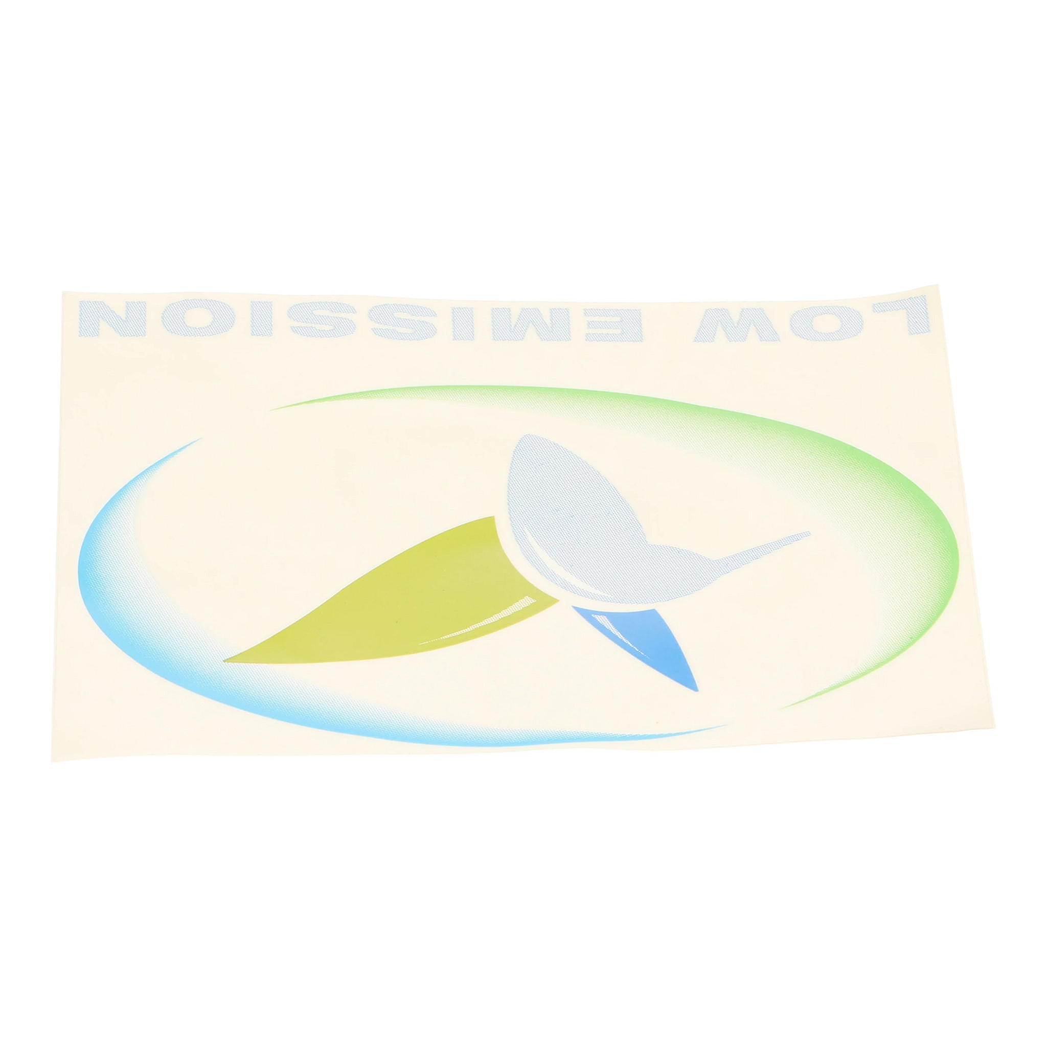 Low Emissions Decal