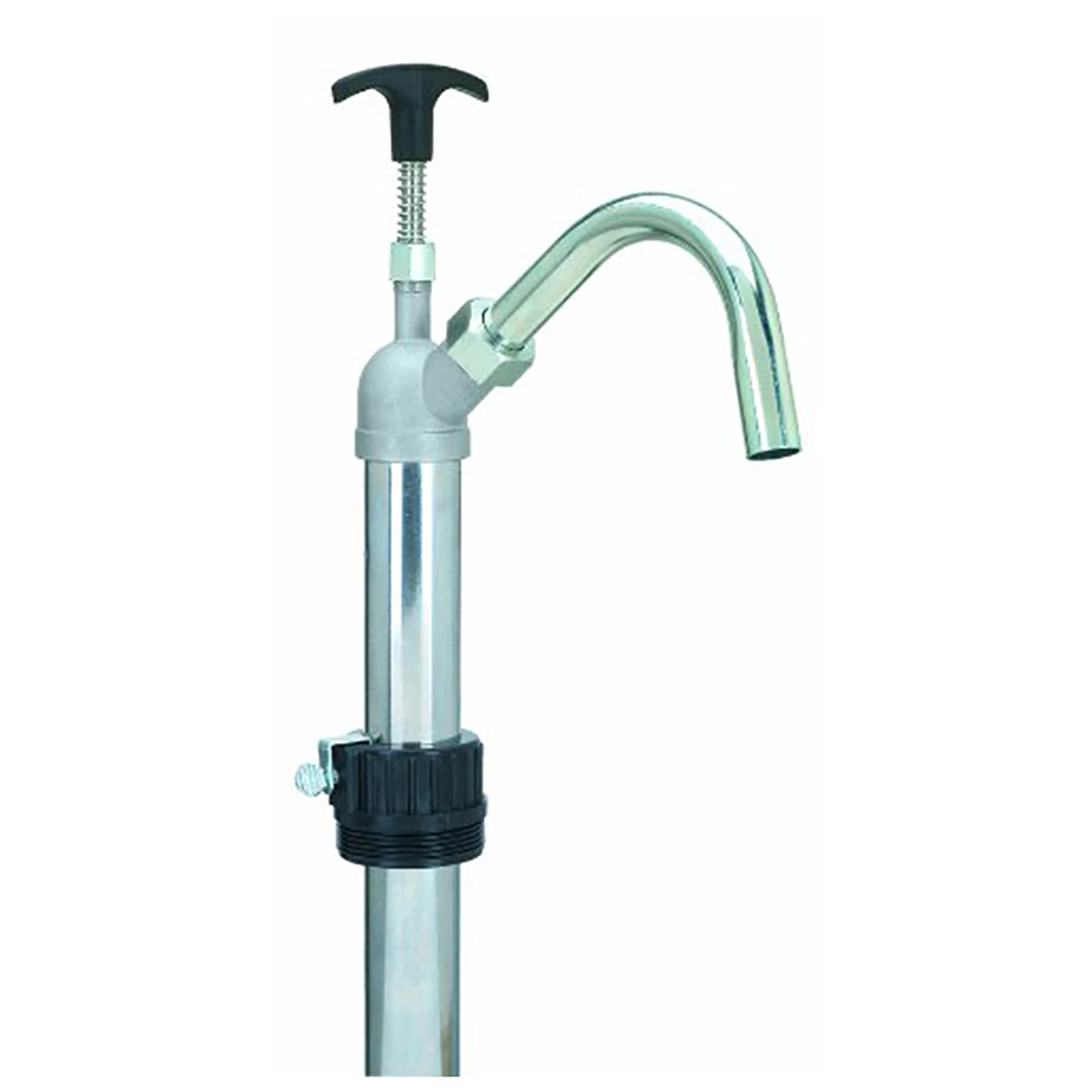 Lift-Action Steel Barrel Pump with Fixed Steel Spout | NEWHOLLANDAG | US | EN
