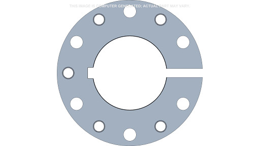 Casquilho do cubo da roda - 252 mm DE x 127 mm DI x 163 mm C