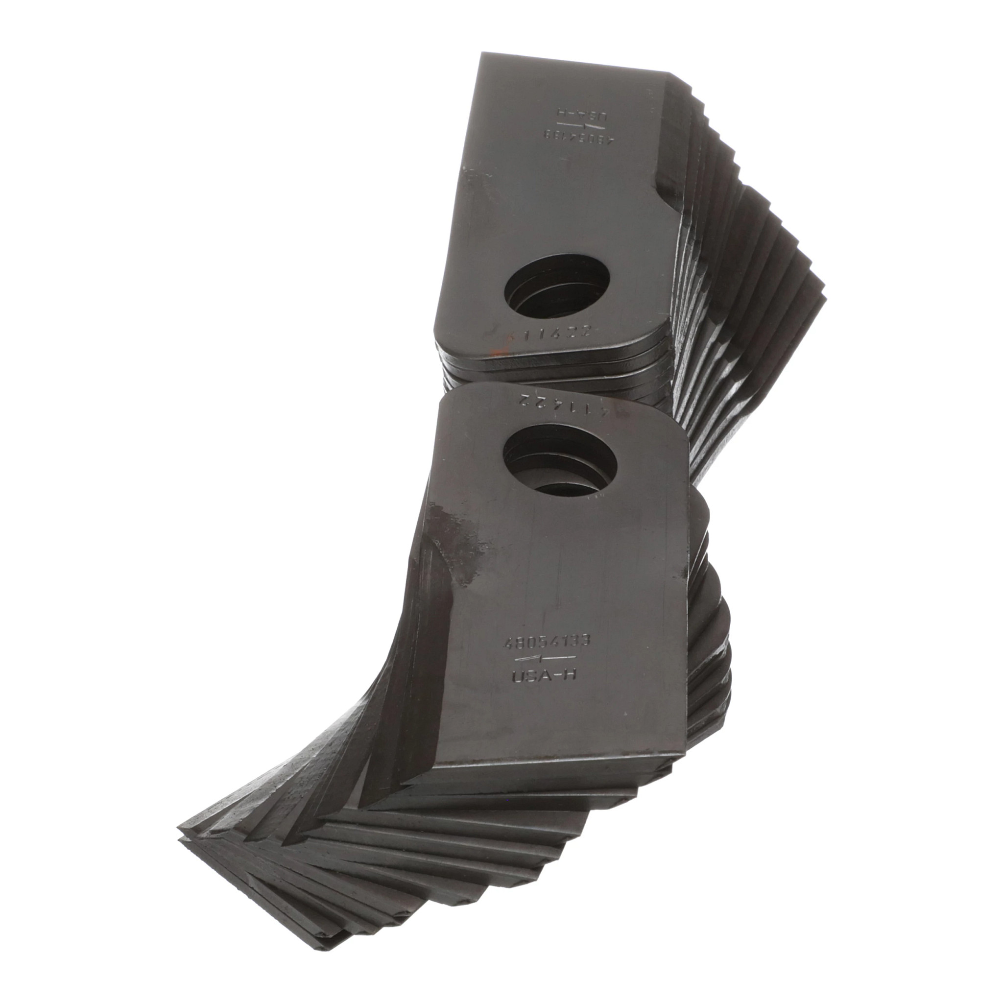 Lâmina da faca - Sentido horário - Torção de 14°