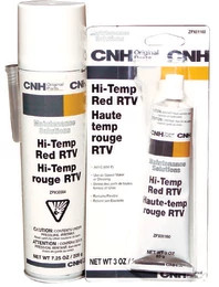 Silicone de vulcanisation à la température de la pièce (RTV) rouge Irongard™ - 3 oz/85 g