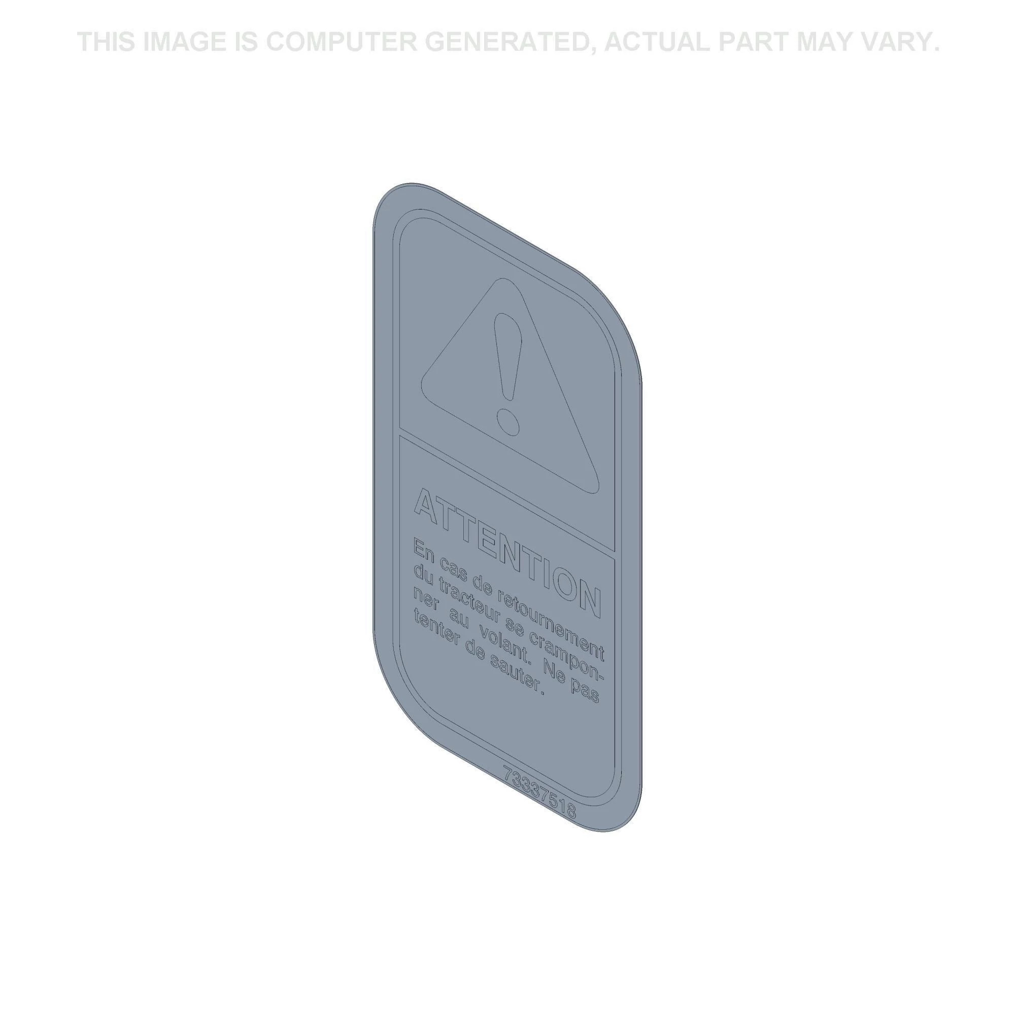 Decalcomanie Alarme | CASEIH | CA | FR