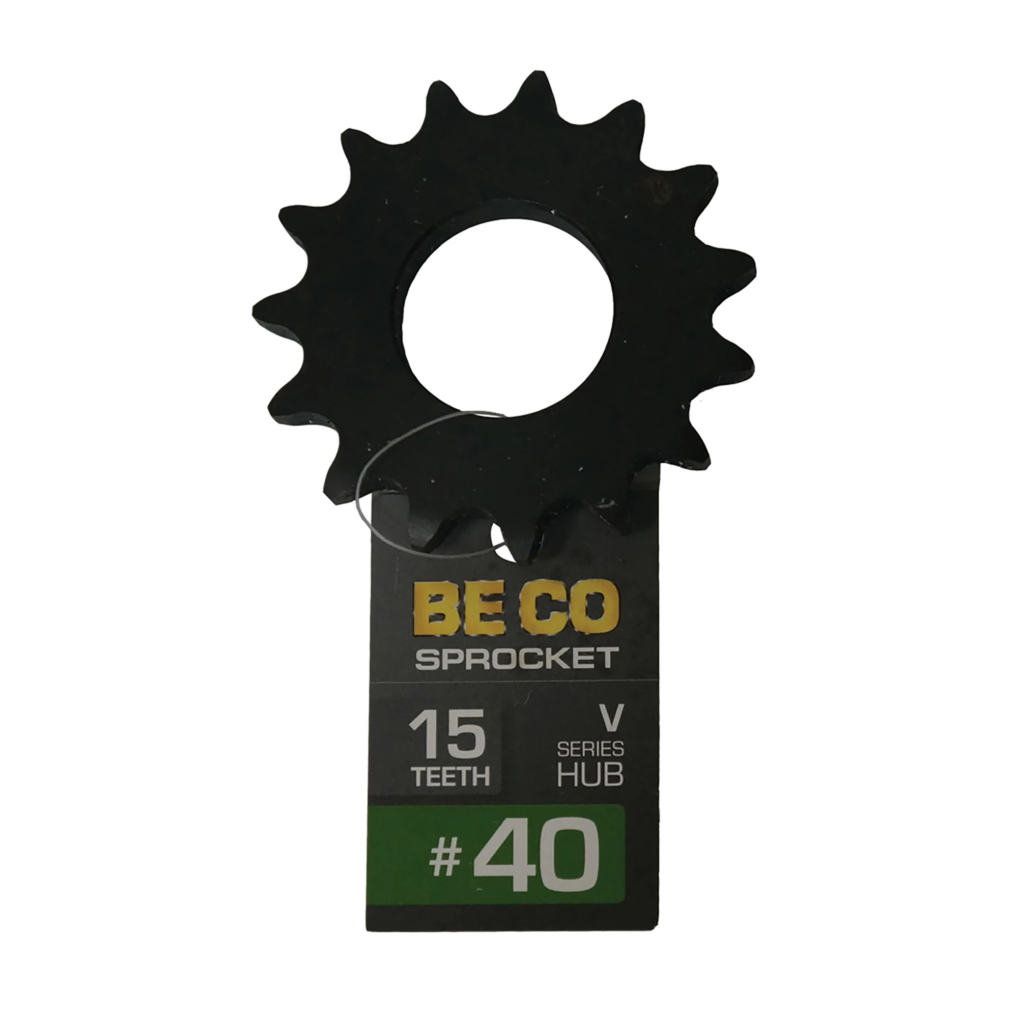Weld-On Sprocket for V-Series Hub - #40 Chain - 15 Teeth | CASECE | US | EN