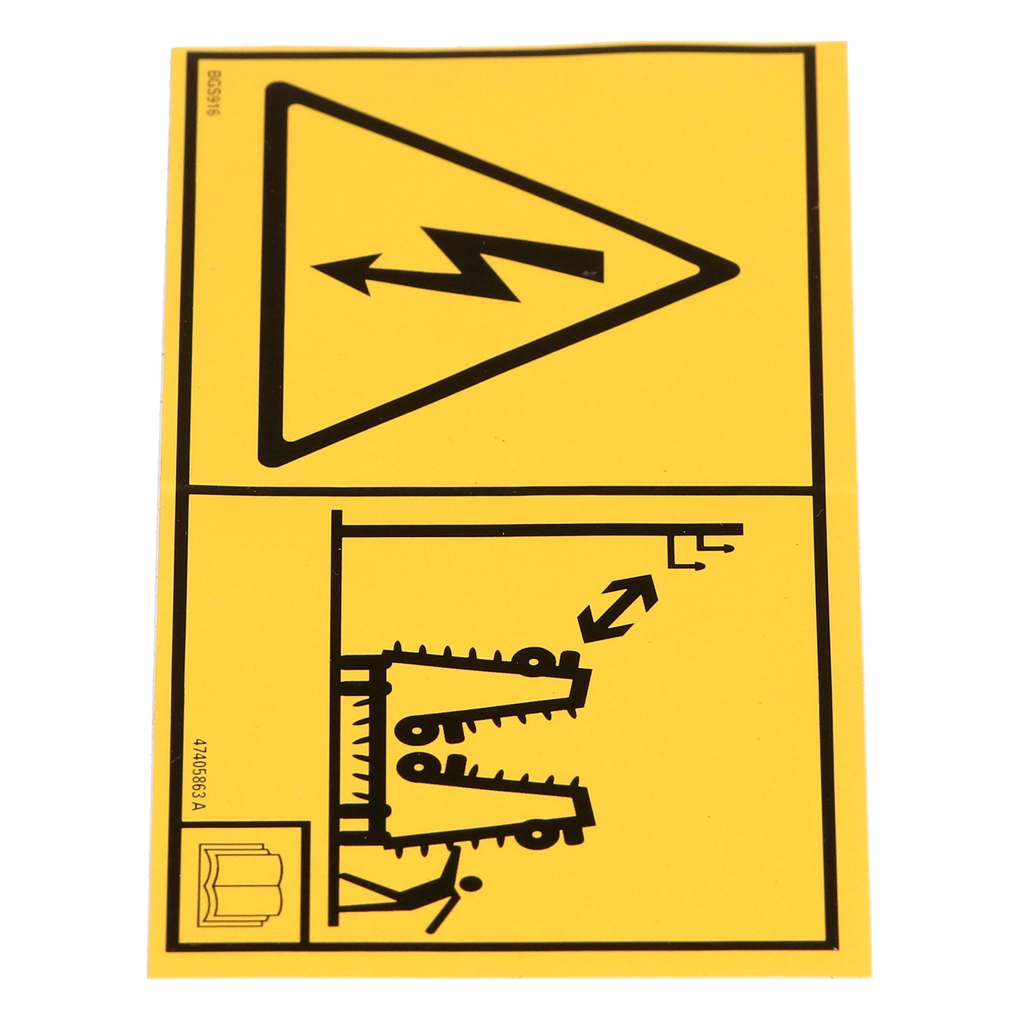 WARNING DECAL | FLEXICOIL | US | EN