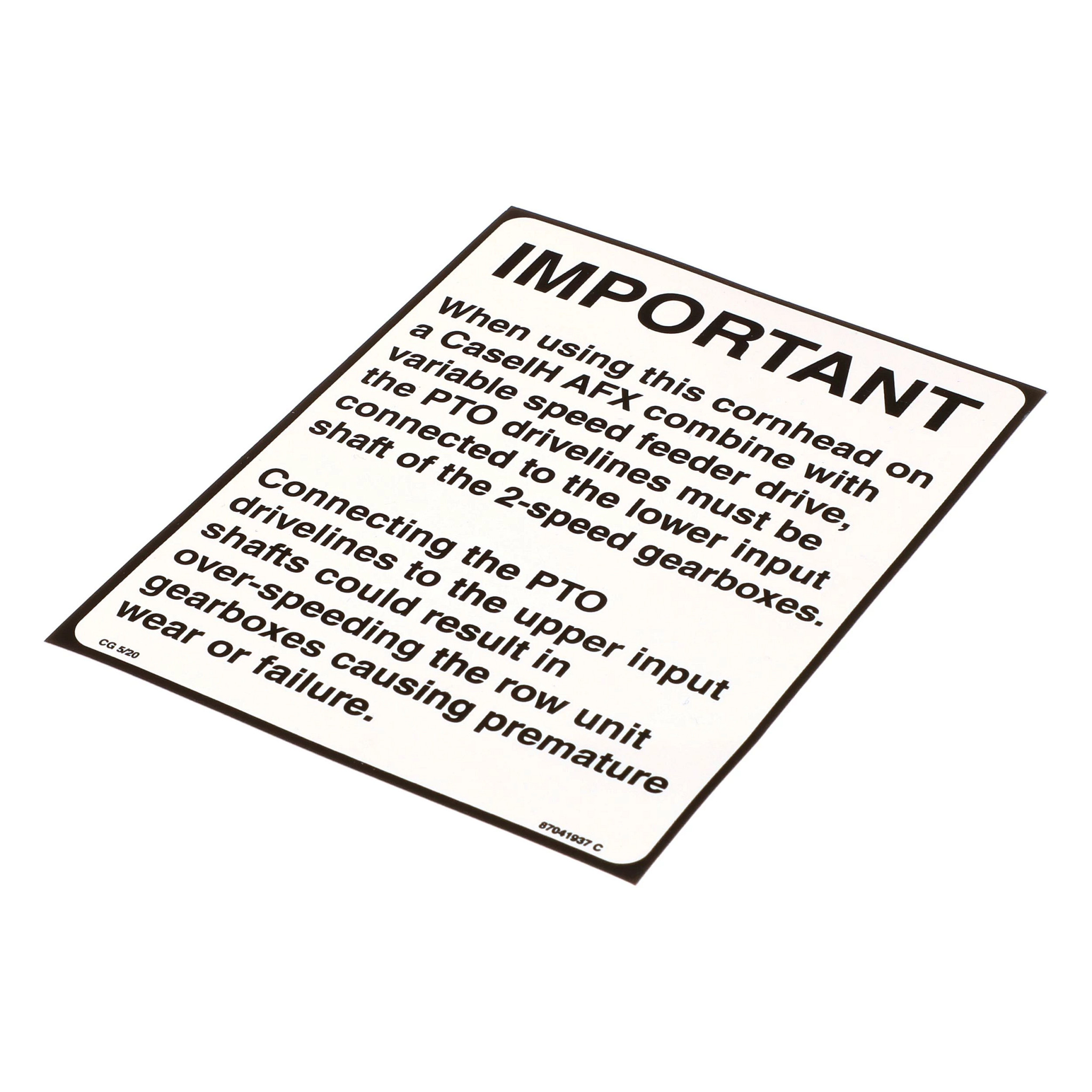 DECAL | CASEIH | IE | EN