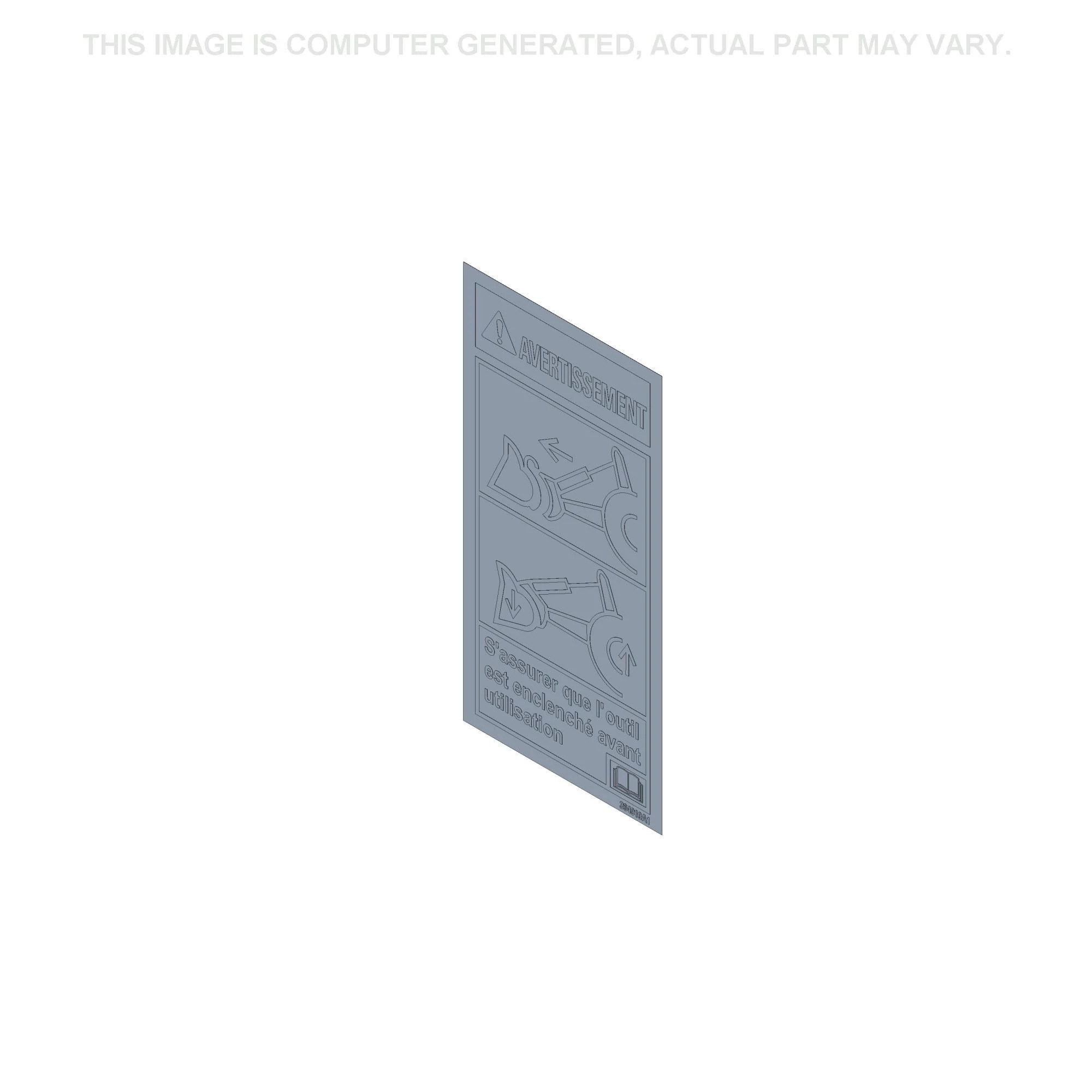 WARNING DECAL | CASECE | US | EN