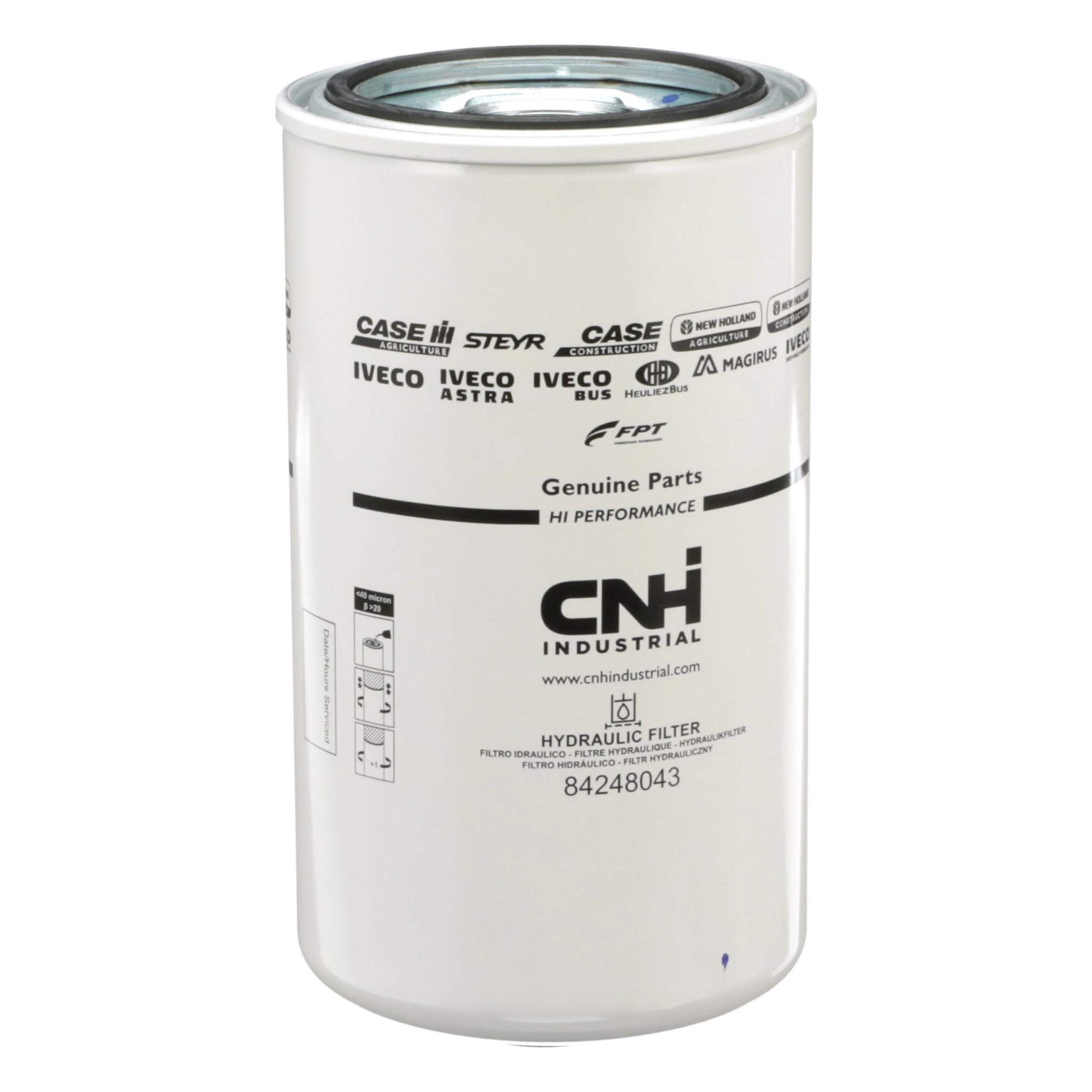 Filtro de Óleo Hidráulico de Alta Performance