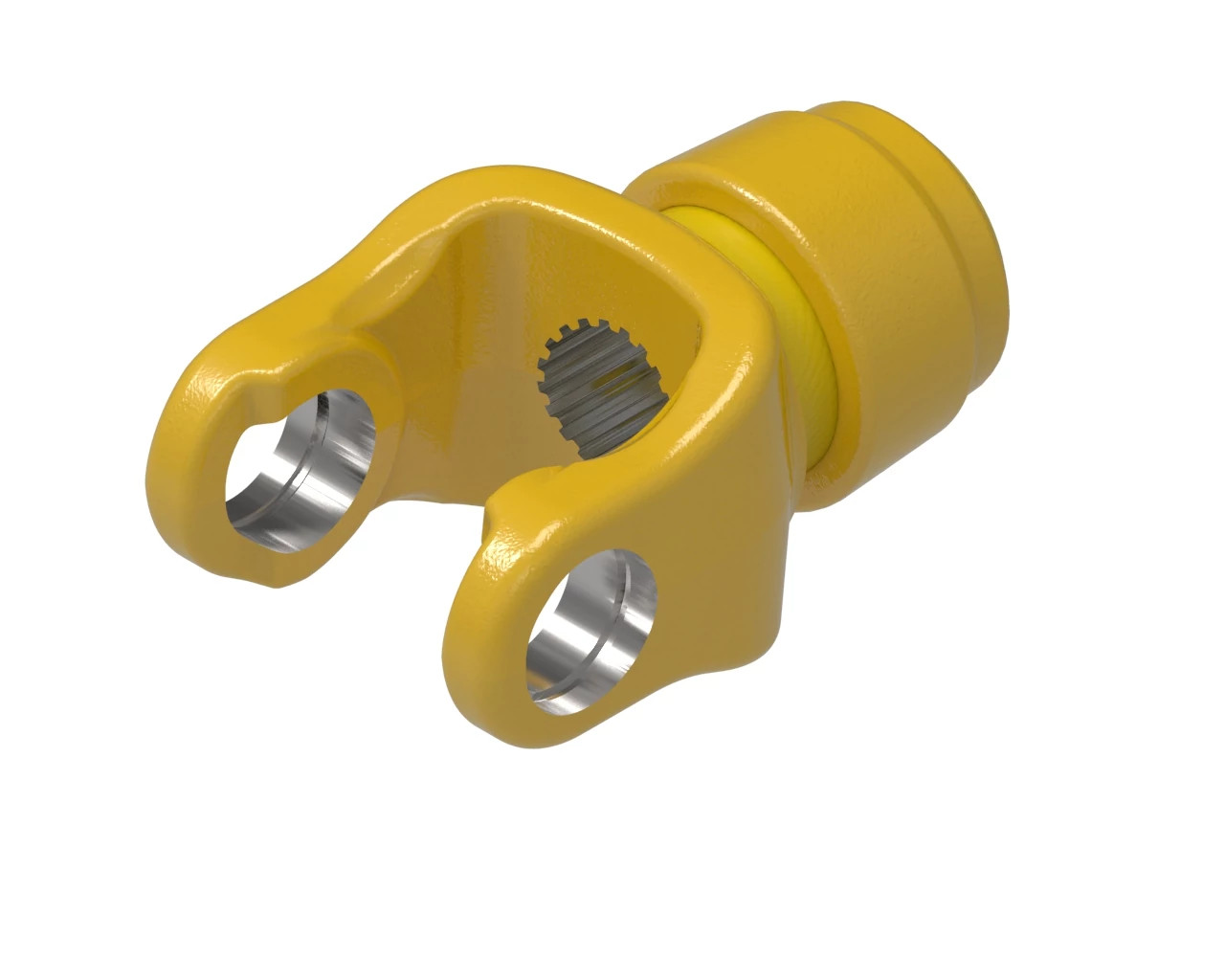 AW35 Series Yoke - 1 3/8-21 Spline Bore - Safety Slide Lock Connection | CASECE | CA | EN
