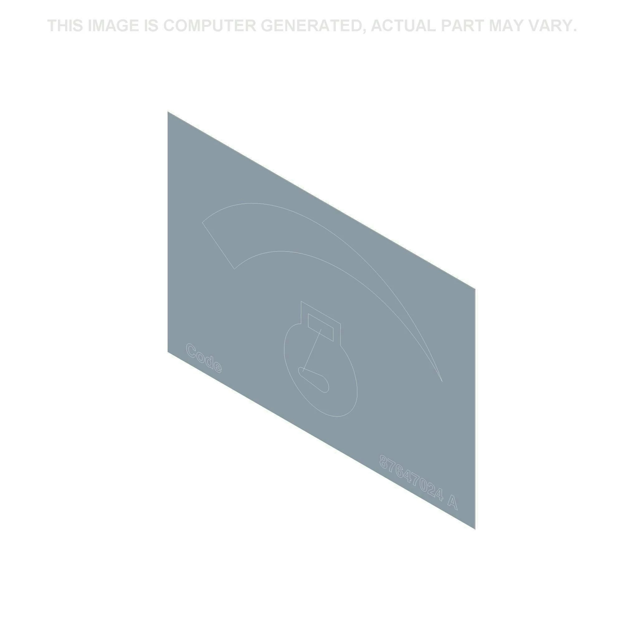 Autocollant pour accélérateur | NEWHOLLANDAG | CA | EN