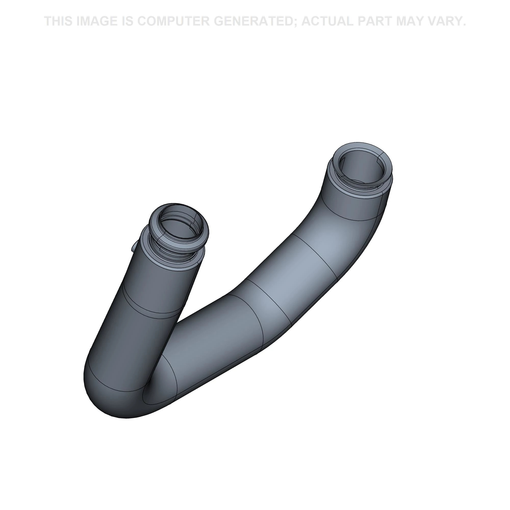 Exhaust Tube - DOC Muffler to SCR Muffler | NEWHOLLANDAG | CA | EN