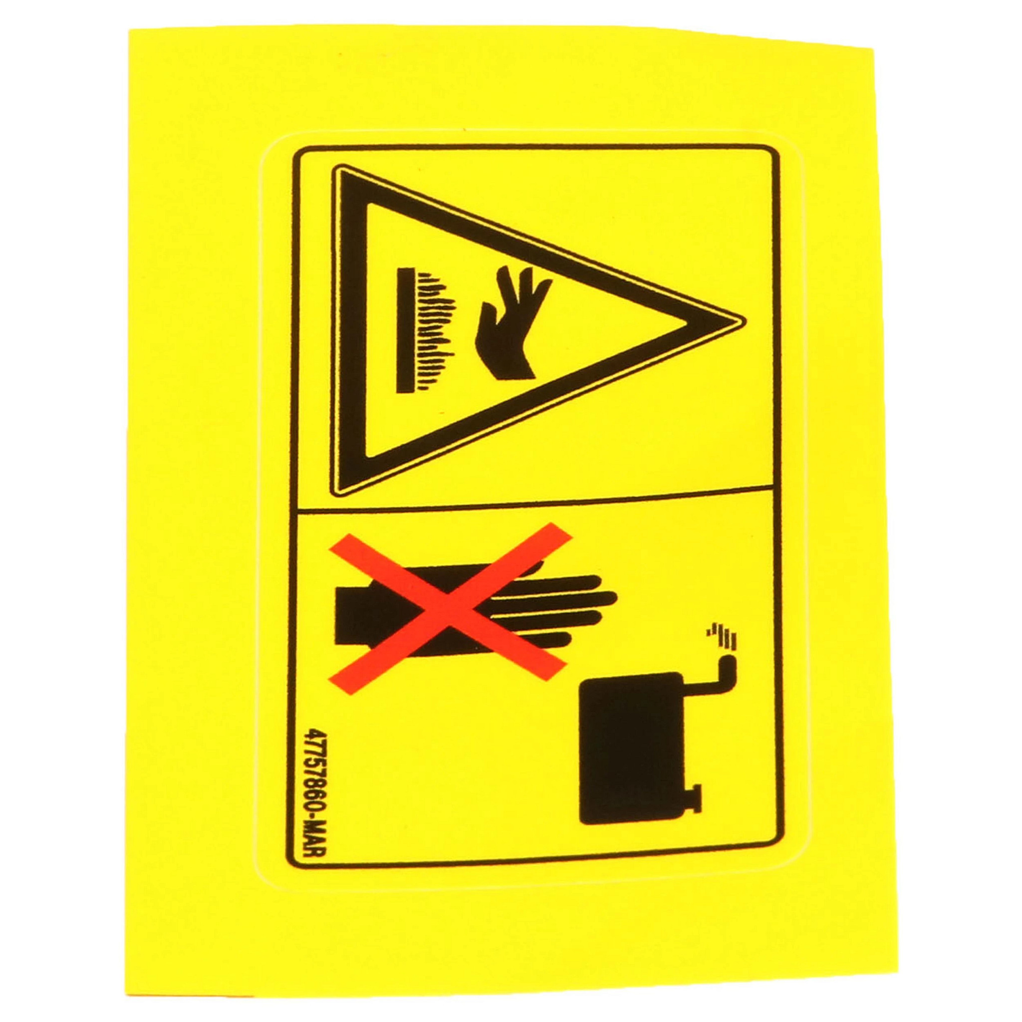 CAUTION DECAL | CASECE | CA | EN