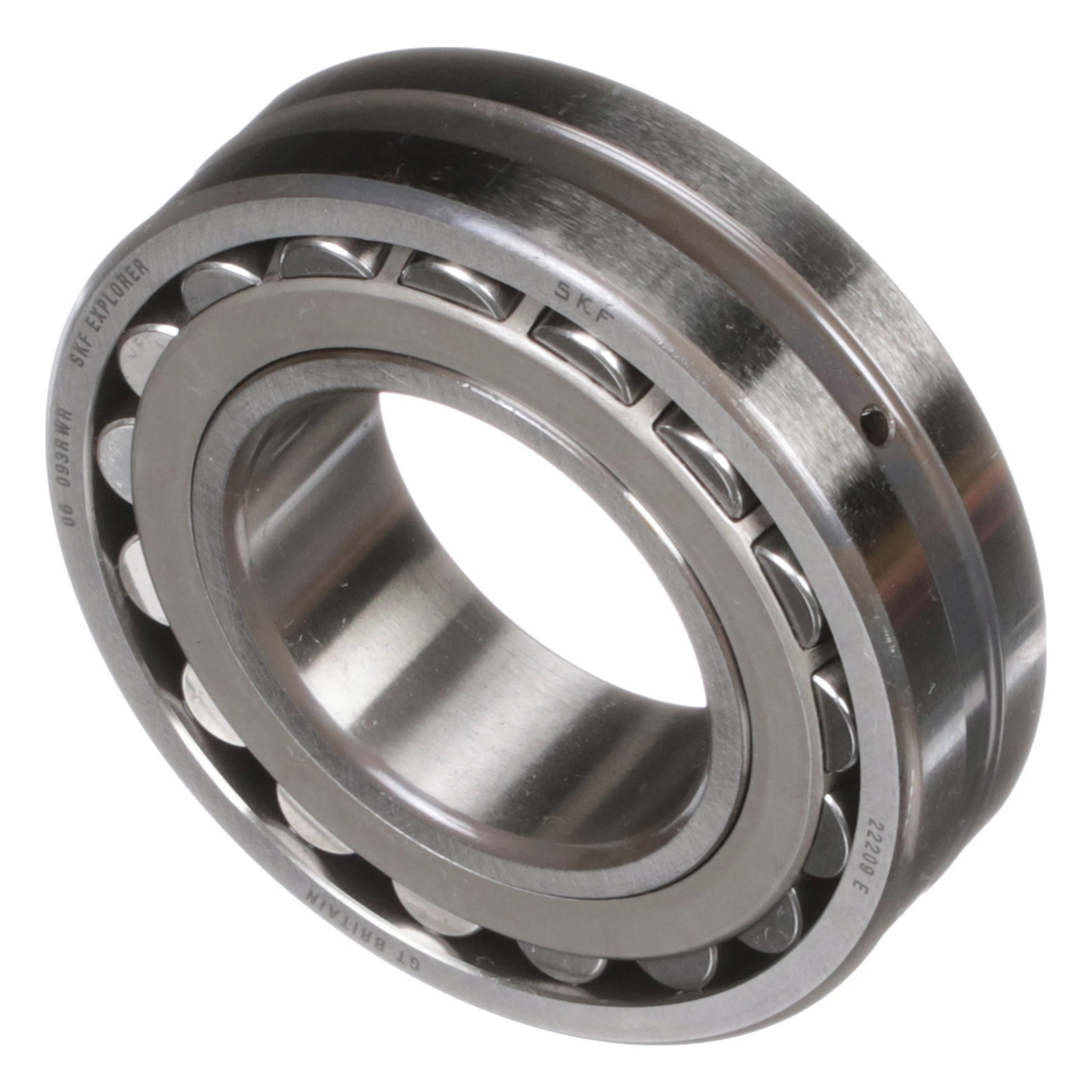 Rolamento de rolos esféricos - 22209 E - 45 mm DI x 85 mm DE x 23 mm L